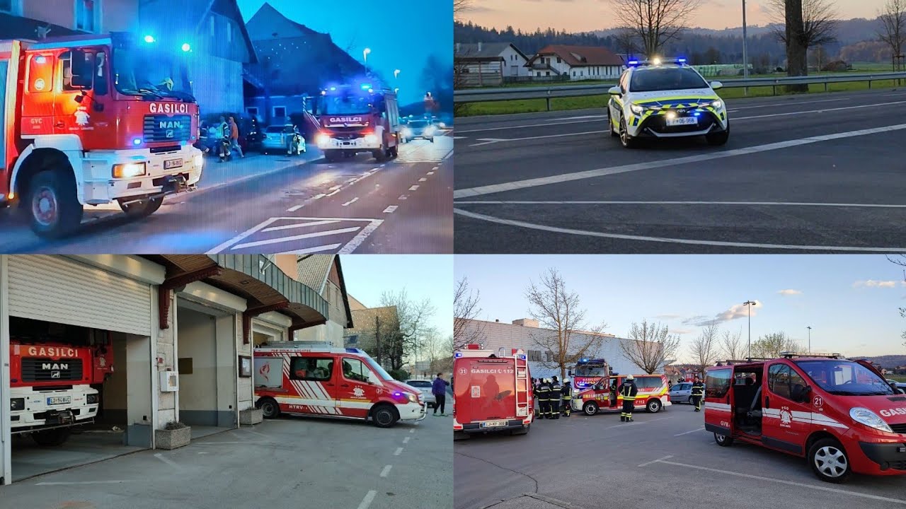 Požar Trgovskega Centra Logatec!!!