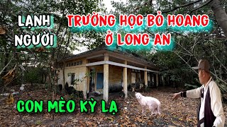 Ngôi trường bỏ hoang lạnh người ở Hậu Nghĩa Long An