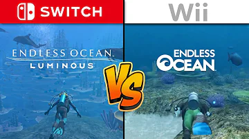 Endless Ocean Luminous is BEAUTIFUL - Graphics Comparison | Nintendo Switch Vs Nintendo Wii 2024.