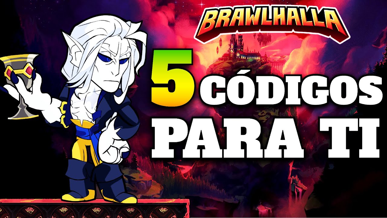 5 CÓDIGOS DE BRAWLHALLA *GRATIS* COLORES, AVATAR Y MÁS (2022) - YouTube
