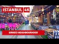 Istanbul Sirkeci Neighbourhood 23 December 2021 Walking Tour|4k UHD 60fps|