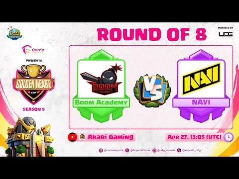 NAVI vs BOOM ACADEMY | Clash of Clans | GHC | Th16 Attack | Clash of Clans