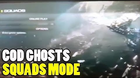 Call of Duty: Ghosts Multiplayer Menu (Official) COD GHOSTS "SQUADS" Gamemode! (BO2 Gameplay)