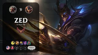 Zed Jungle vs Rumble - NA Grandmaster Patch 14.8