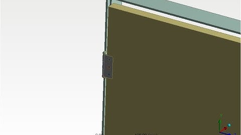 Lesson 48   Door Hinge in DesignerModeler in Ansys Workbench