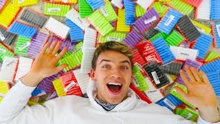 1500 NERF DARTS in GIANT BALLOON SURPRISE!