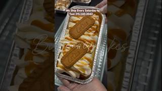 Biscoff Cookie Cakes - mini or long loaf shortsviral biscoff eeeeeats homemade cake