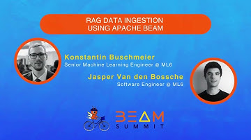 RAG Data Ingestion Using Apache Beam - Beam Summit 2024