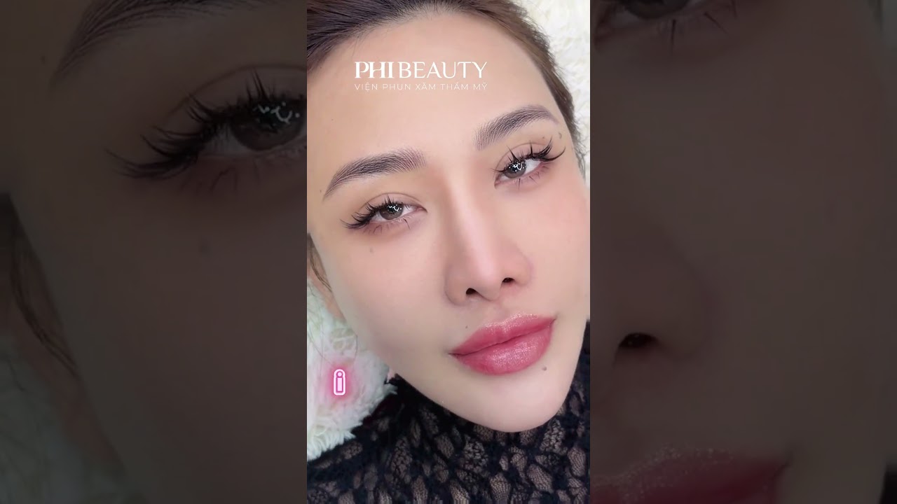 Chân mày sợi siêu thực cho chị khách Việt Kiều ghé Phi Beauty