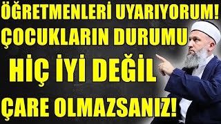 Öğretmernler Buna Di̇kkat Etsi̇n Okullarda Çocuklarin Durumu İyi̇ Deği̇l Hüseyin Çevi̇k