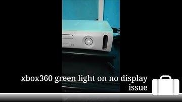 Xbox360 green light on and no display issue||xbox360||greenlight issue||games