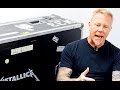 Cara a cara con James Hetfield en el camarín de Metallica