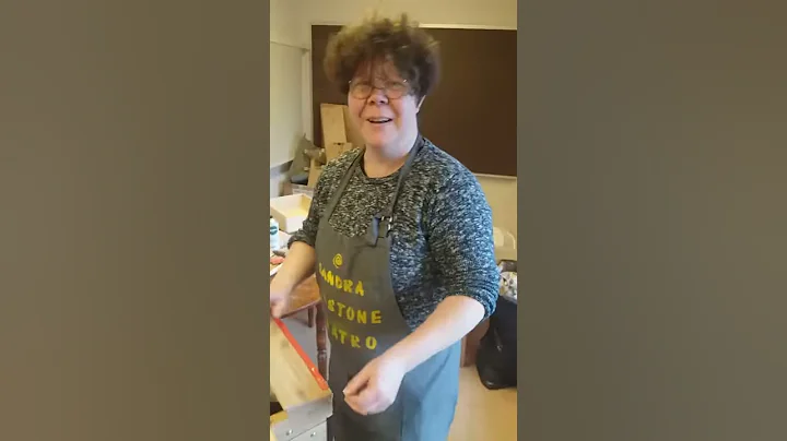 Sandra med sin Flerpato