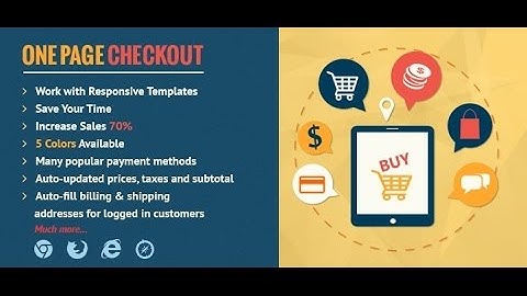 One Page Checkout for Virtuemart - One Step Checkout Virtuemart Extensions