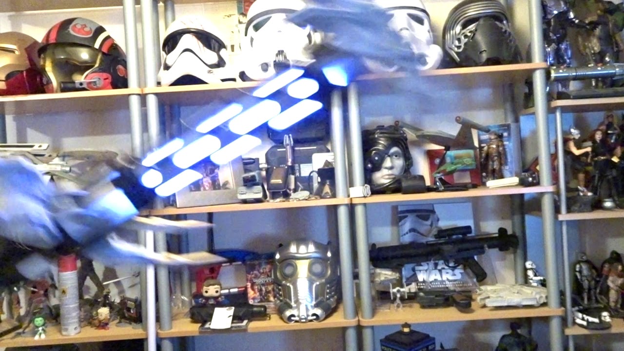 STAR WARS THE LAST JEDI FIRST ORDER JUDICIAL LASER AXE REVIEW FROM THE DISNEY STORE