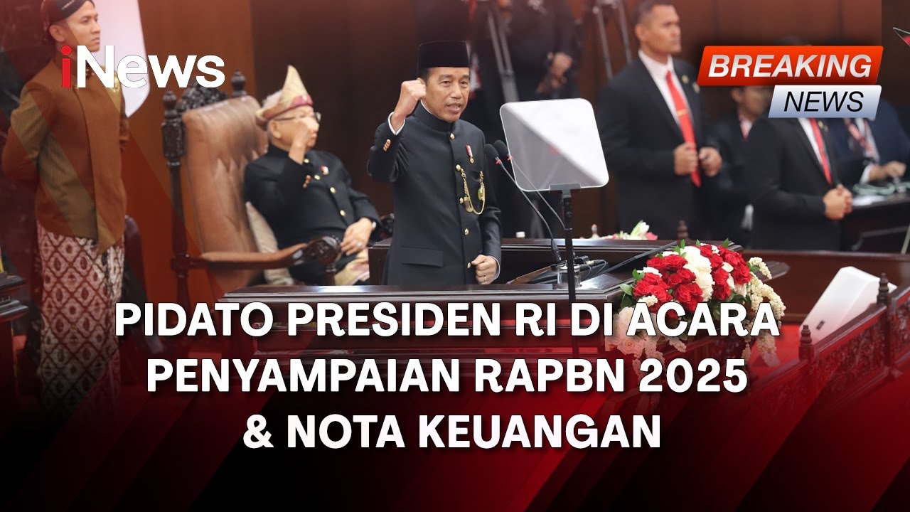 [Full] Penyampaian RAPBN 2025 & Nota Keuangan - Special Event 16/08 ...