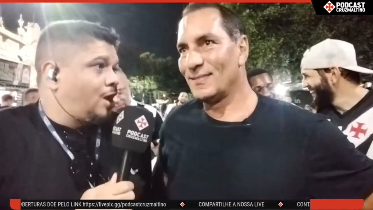 Edmundo fala sobre o momento do Vasco e provoca o Flamengo em podcast