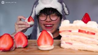 Homemade Candied Strawberry + Macaron + More! - Wyuyan Eating Backwards!