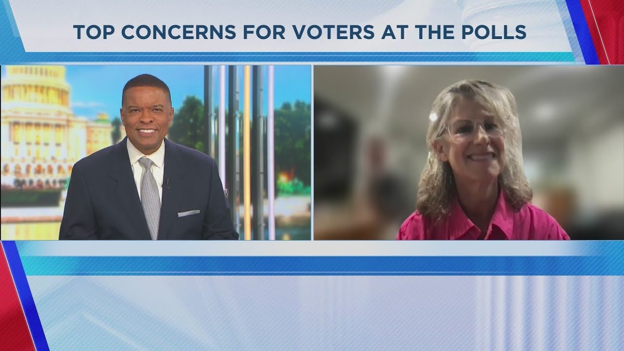 Top concerns for voters at the polls - YouTube