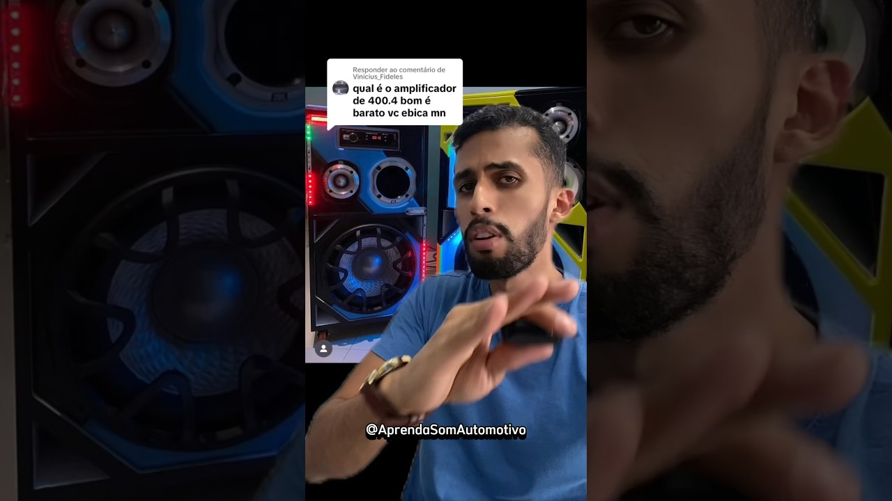 Qual o melhor módulo de 400 RMS? 🔊