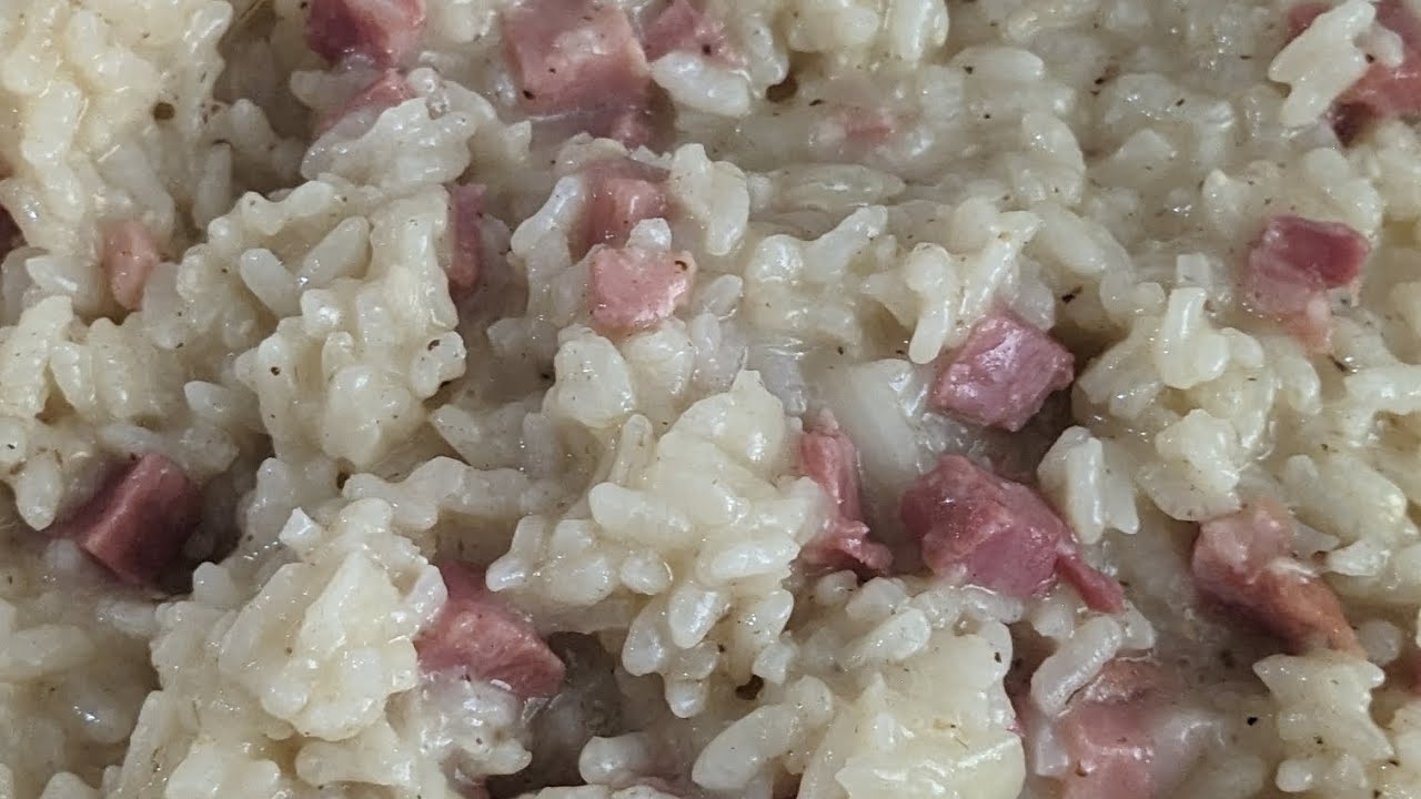 No stir risotto in ninja foodi. YouTube