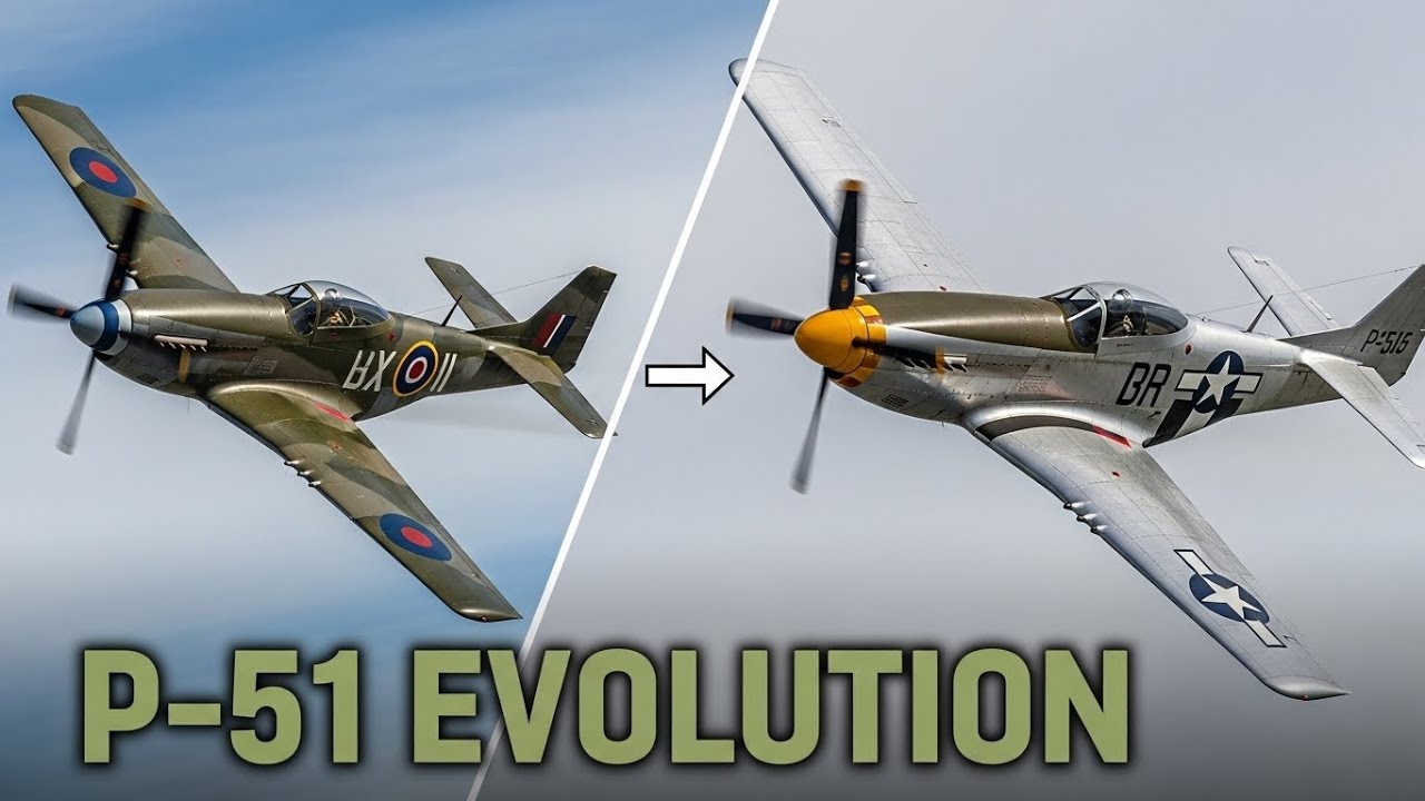 How the P-51 Mustang Evolved Into a WWII Legend (1941–1948)