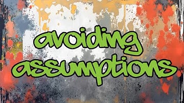 De kunst van het vragen schrijven - Aflevering 3 - Vermijd aannames
