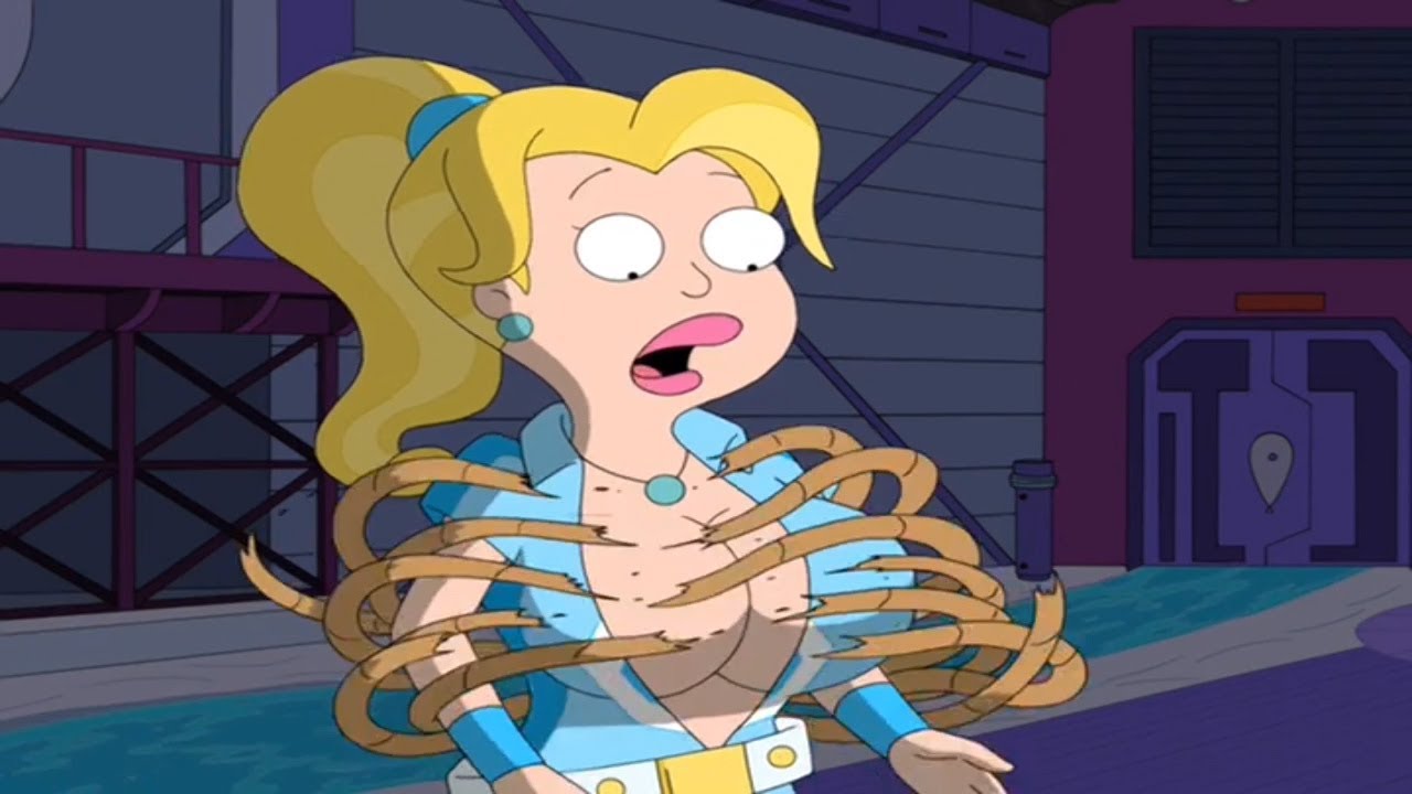 American Dad - Francine Increases Her Boobs To Escape - YouTube
