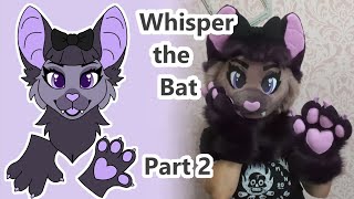 Whisper the Bat: Part 2 | Fursuit Timelapse