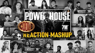 Powerhouse - Lyric Video Reaction Mash Up Coolie Rajinikanth Sun Pictures