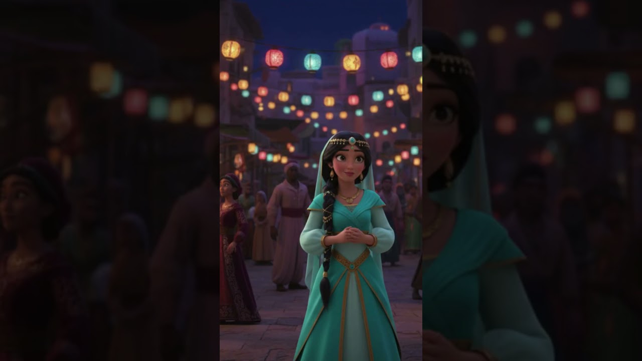 Prenses Saraydan Kaçtı! 😲 | Aladdin ve Sihirli Lamba #shorts