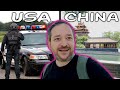 Is usa or china a police state