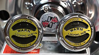 Auto  Manual Locking Hub Conversion | 19801996 Ford Bronco F150 Dana 44 50 60 | Bronco Restoration