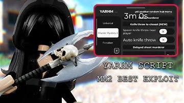 YARHM MM2 SCRIPT | SHOOT MURDER, GRAB GUB, ESP, KILL EVERYONE | PASTEBIN