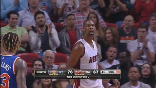 Chris Bosh 28 Pts - Full Highlights | Knicks vs Heat | January 6, 2016 | NBA 2015-16 Season