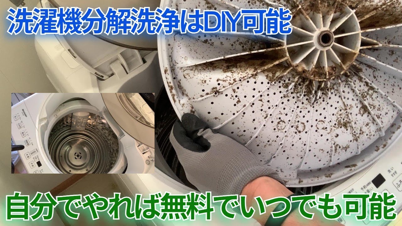 マイクロ高圧洗浄」でしっかりお洗濯 ES-H10G：シャープ - YouTube