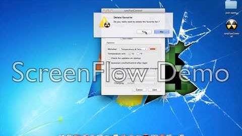 how to use and download smcfancontrol (test video)