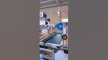 Automatic big size carton box board paging feeding real time print labeling machine