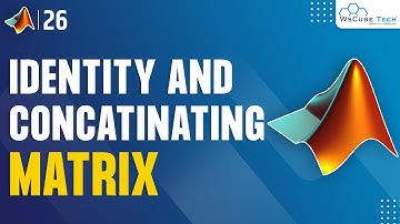 MATLAB Concatenate and Create Identity Matrix | Complete MATLAB Tutorial For Beginners