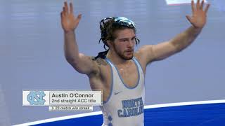 UNC Wrestling: Austin O'Connor Claims the 2021 ACC Title at 149