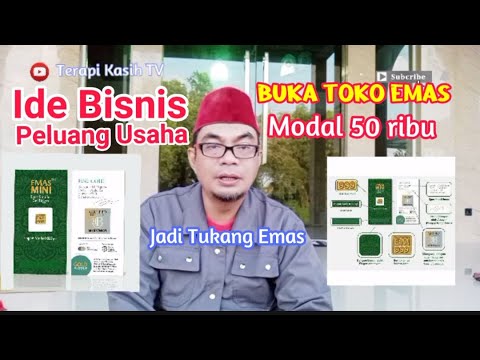 Ide Bisnis Buka Toko Emas Modal Hanya 50 Ribu