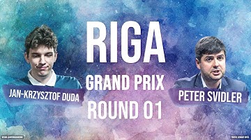 Peter Svidler in a tough match vs. Duda | Riga FIDE Grand Prix
