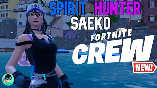 *Nová* Fortnite Crew - Spirit Hunter Saeko