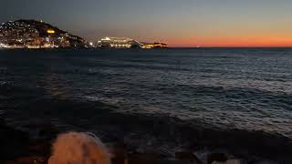 Kuşadası Sahili Akşam Manzarası