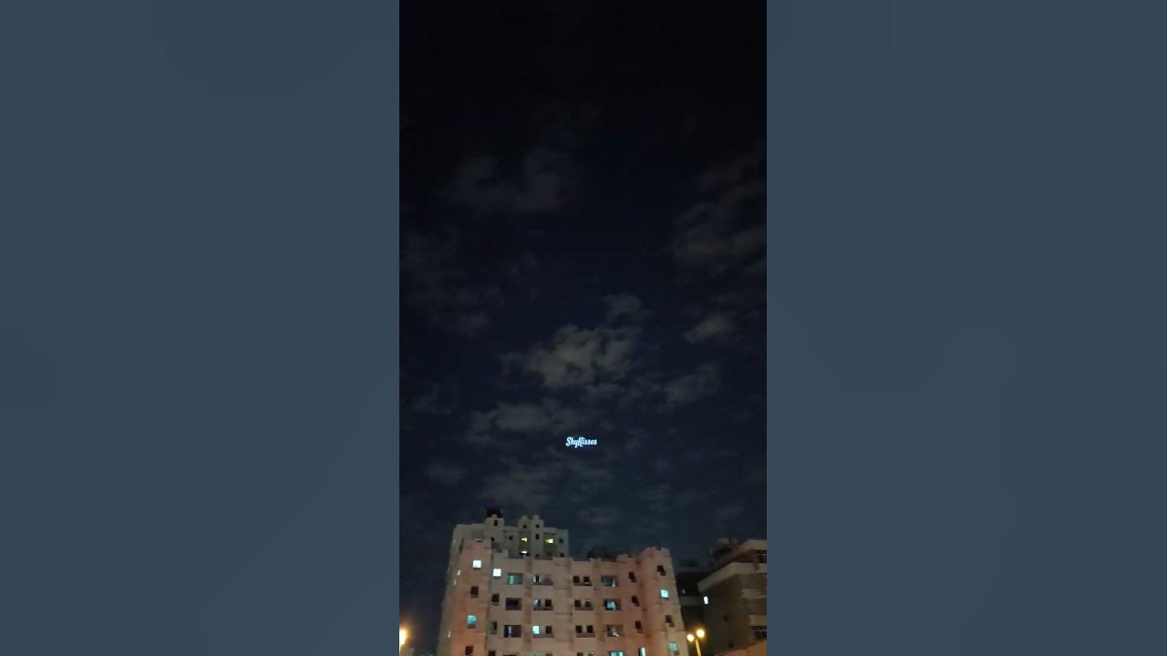 December 2, 2024 Blue Sky at night in Kuwait YouTube