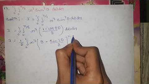 Part 17 Double integration #simpleintegration #doubleintegrationmethod  #lineandmultipalintegral