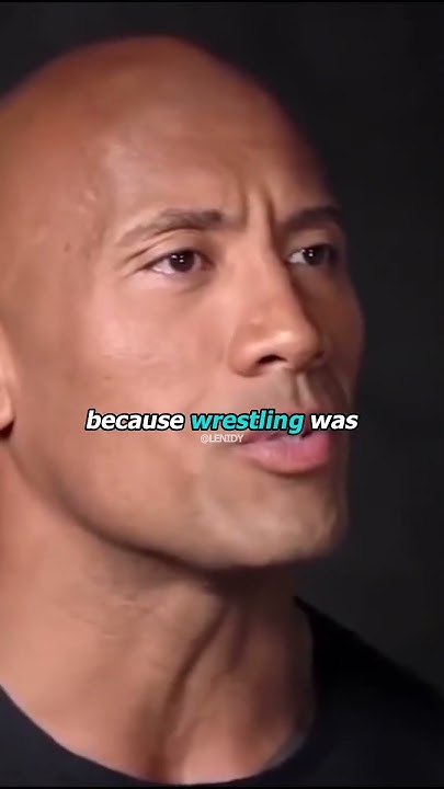 Why Dwayne Johnson Quit Wrestling To Become An Actor 👑 - YouTube