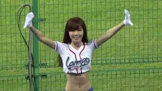20150402桃猿VS統一 - Lamigirls Eli 倪倪 一下 詹智堯應援