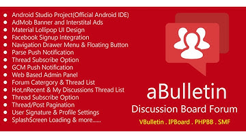 Android Discussion Forum App - aBulletin | Codecanyon Scripts and Snippets