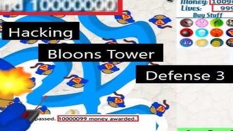 Hacking myself to Round 10,000,000! (Bloons Tower Defense 3)